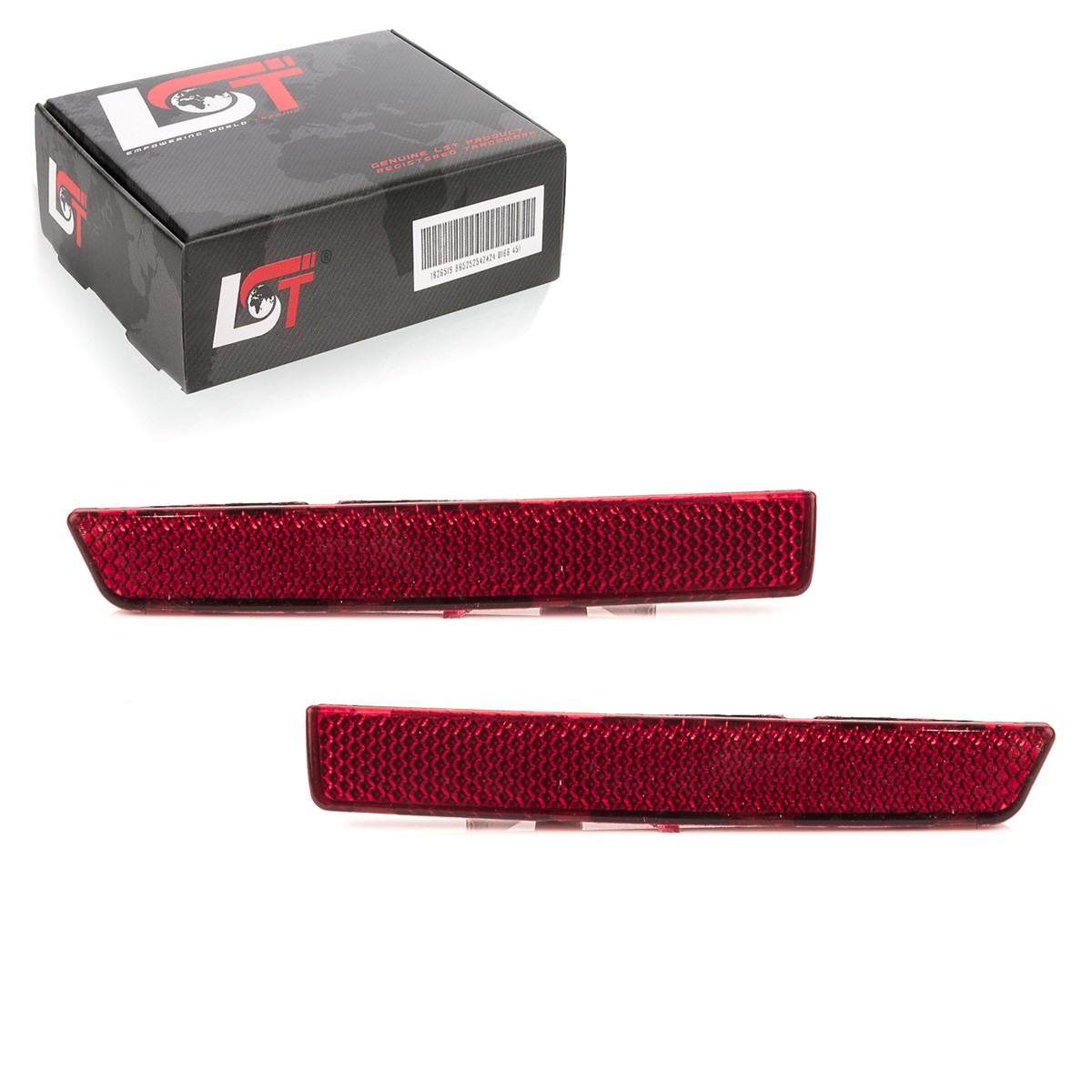 2X Reflector Bumper Rear Left Right Reflector For Fiat Doblo 263