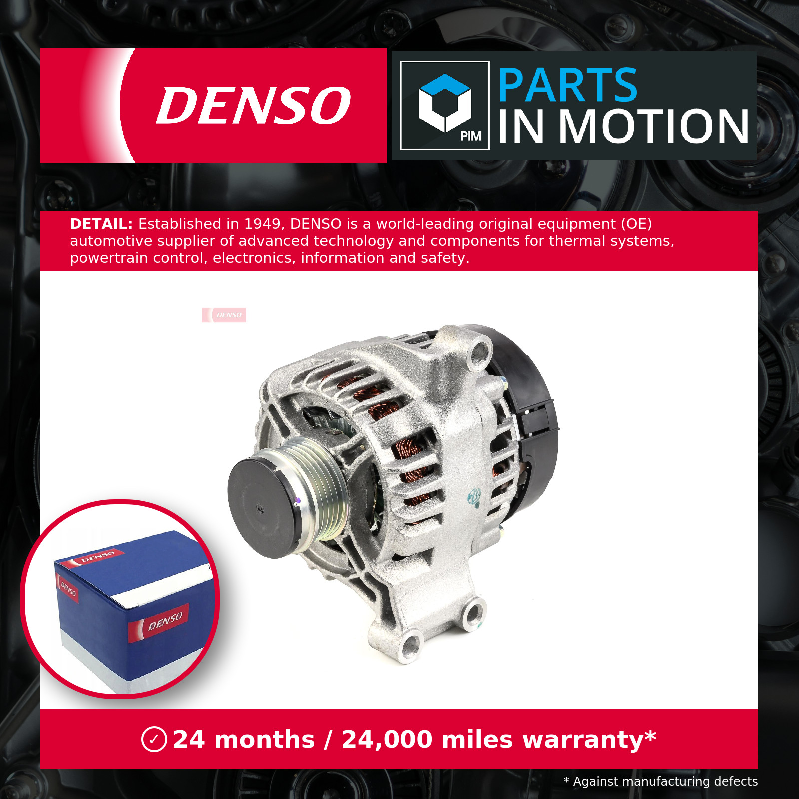 Denso DAN993 Alternator - Image 20