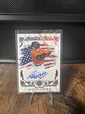 2025 Panini Boys of Summer America's Best Signatures Austin Overn ABS-AOV /75