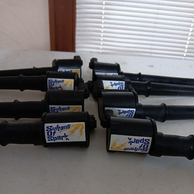 GENUINE Sultans of Spark x8 Ignition Coils For 1999-2004 Ford COBRA/MACH1 USED