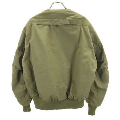 US ARMY 80s Old CVC Tankers Jacket khaki Inner tag, collar missing