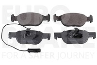 Eurobrake BremsbeläGe BremsklöTze FüR Fiat Brava 182 1.6 16V 1.4 12V Bravo I 1.2