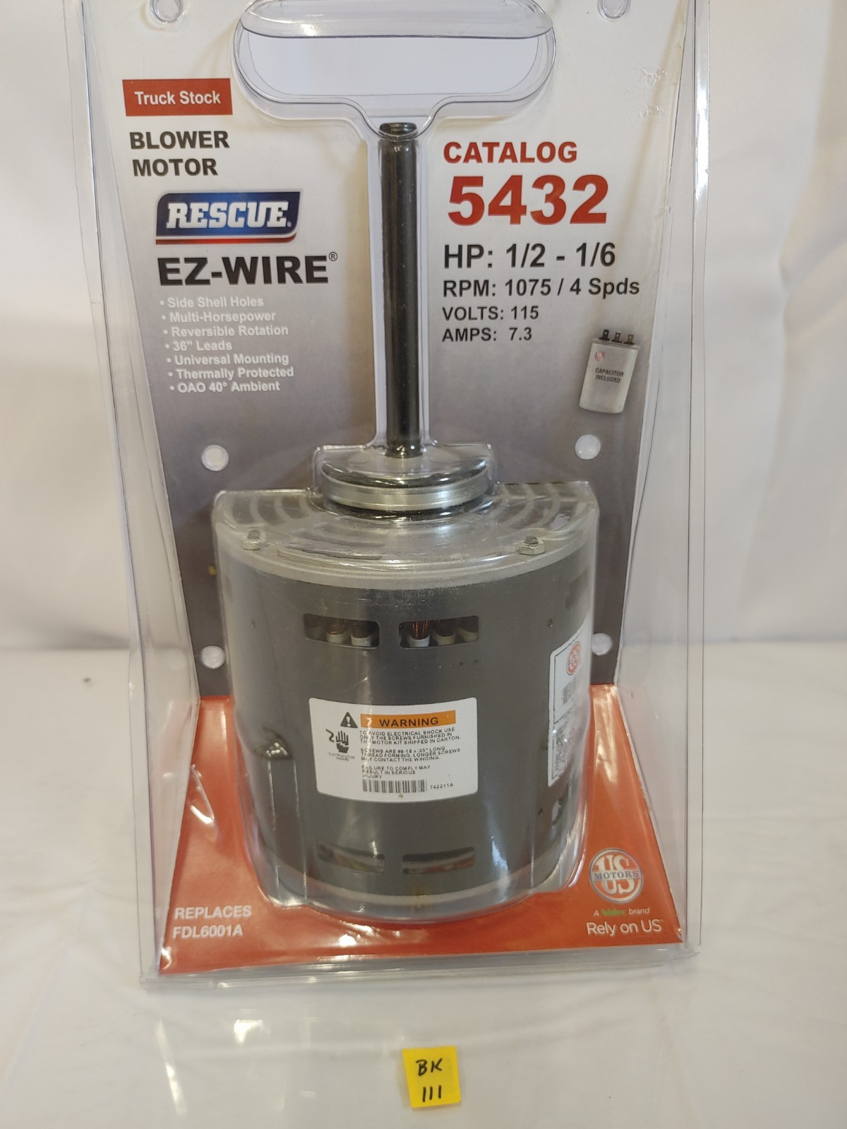 US Motors 5432 RESCUE EZ-Wire