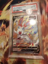 PSA 10  GEM MT SYLVEON V 183/203 FULL ART EVOLVING SKIES POKEMON on eBay