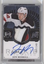 2013-14 Upper Deck The Cup Rookie 57/249 Jon Merrill #175 Patch Auto l4k