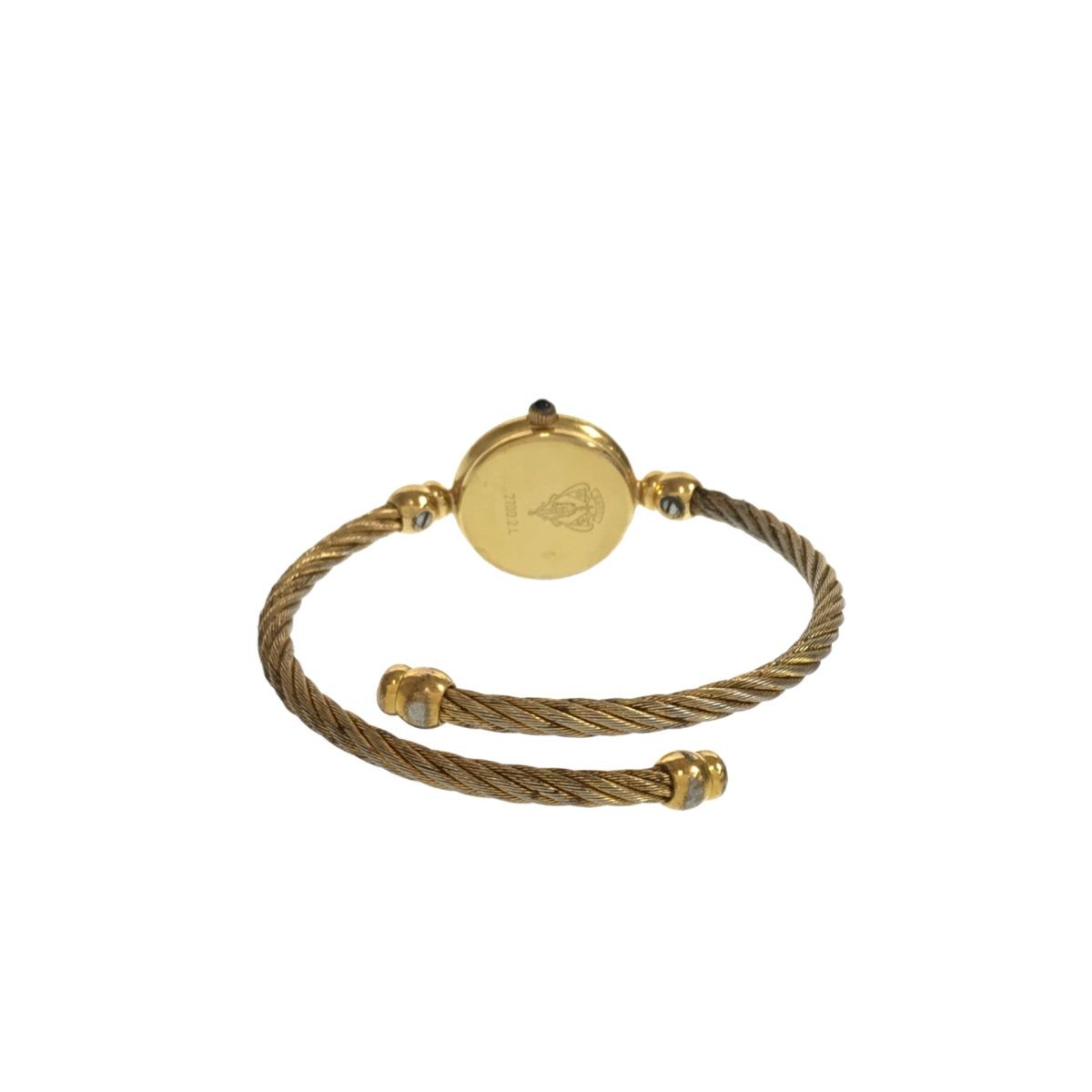 Gucci 2700.2.L Dial Gold Qz Women's Watch Working Very Good JAPAN