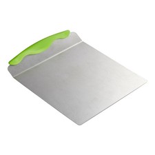 Stainless Steel Cake Lifter, Cake Server Blade, Square Peel with Handle, Tray