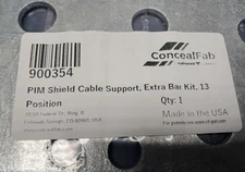 Concealfab 900354 13 Position Bracket PIM  Shield Cable Support New