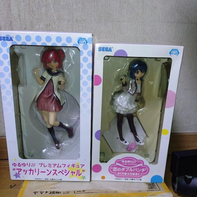 YuruYuri Furutani Himawari Akaza Akari Figure Premium Collectible Japan Anime