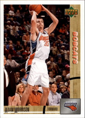 #ad 2008 09 UD Lineage #178 Adam Morrison BSK $0.99