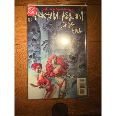 vintage comic dc ARKHAM ASYLUM living hell #5 OF 6