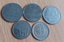 India Paise Coins X5