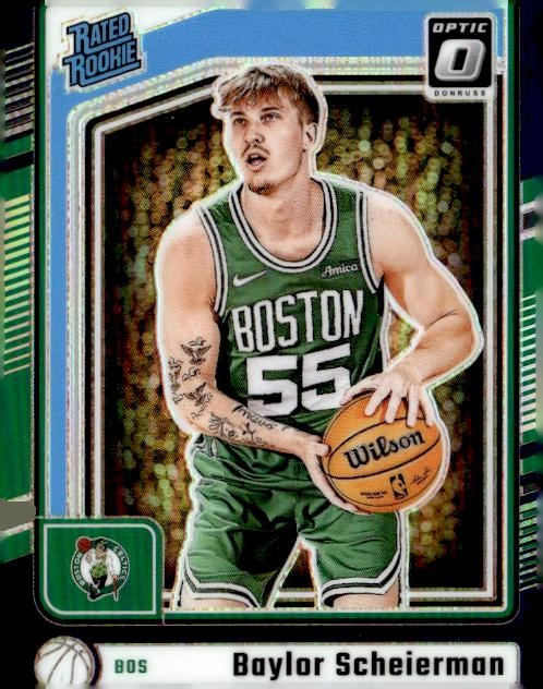 2024-25 Donruss Optic #263 Baylor Scheierman Purple