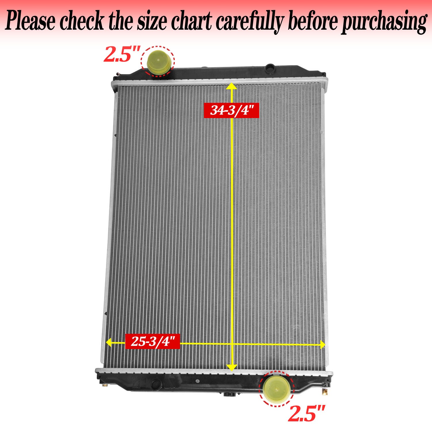 Aluminum Core Radiator Fits 1995-2002 Volvo WG WAH #1002390 1003190 1003352
