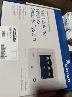 Interlogix Simon XTi-5, Pet Immune Sensor, Micro KeyFob, Door/Window Sensor, New