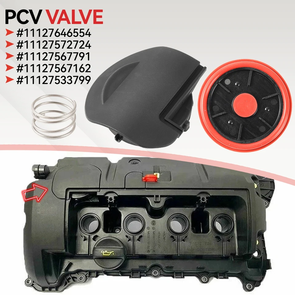 11127646554 PCV Repair Kit For Mini Cooper R55 R56 R57 R58 R59 R60 Valve Cover - Image 2 of 4