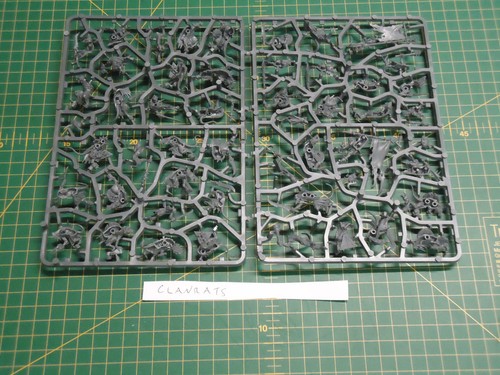 age of sigmar skaven clanrats unused on sprue
