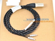 Amazing Balanced Upgrade Cable For HD800 Headphones XLR 4 Pins CANNON PLUG 2.5M