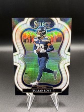 2025 Panini Select - Suite Level Julian Love #315 White Prizm /35