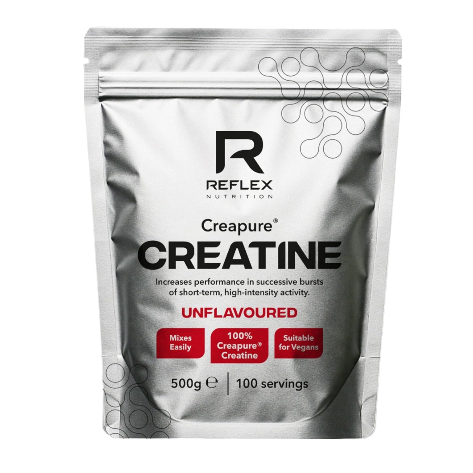 REFLEX NUTRITION CREATINE CREAPURE STRENGTH & PERFORMANCE UNFLAVOURED 500G