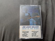 JOE LOUIS WALKER - COLD IS THE NIGHT Cassette Tape