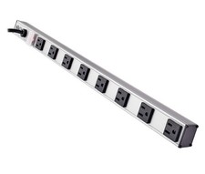 Tripp Lite 8 OUTLET POWER STRIP VERTICAL 15 FT CORD METAL 120V 15A 5-15P