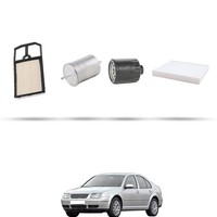 Hoffcar Set Service - 4 Filter FüR Vw Bora 1.4 16V 55Kw Von 1998