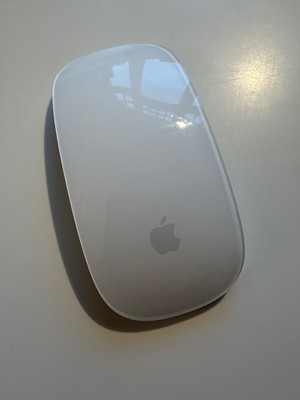Apple Magic Mouse 2 Bluetooth Maus - Weiß/Silber (gebraucht, sehr gut erhalten)