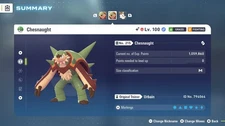 Chesnaught Shiny Alpha 6IVs Battle Ready - Legends ZA