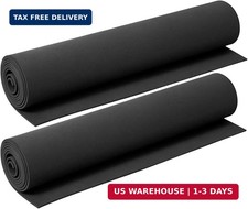2 Pack EVA Foam 2mm, Cosplay Foam Roll, 16 x 59in Black, Suitable for L
