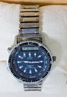 Vintage Mens Anaog & Digital Quartz Watch Seiko Baby Arnie H556-5029, 7/30