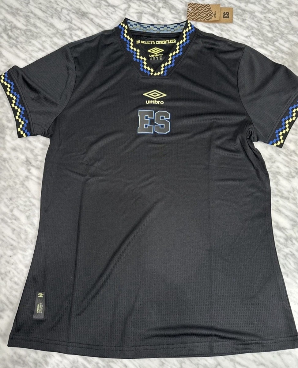 Umbro El Salvador National Team 23/24 black third Jersey authentic