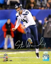 Steven Hauschka Signed 8x10 Photo Seattle Seahawks Super Bowl MCS Holo