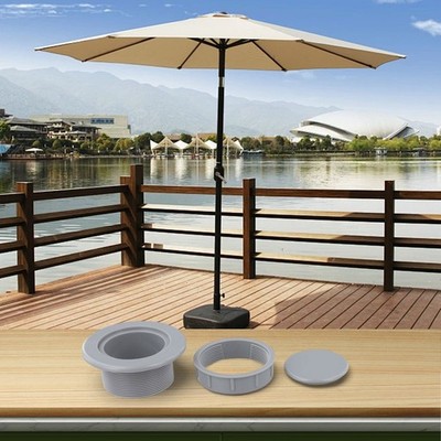 Für Outdoor Schirm Loch Abdeckung Set für Terrassentische One Point Six Five I