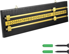 Wooden Wall-Mounted Scoreboard for Snooker,Billiards, Pool Table and Shuffleboar