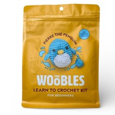 The Woobles Learn To Crochet Kit Easy Beginner Pierre The Penguin New Complete