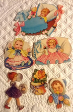 alte Oblaten Glanzbilder Konvolut schön Baby Kinder