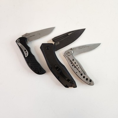 Kershaw Folding Pocket Knife Lot 3650 3935 1640 Ken Onion RJ Martin