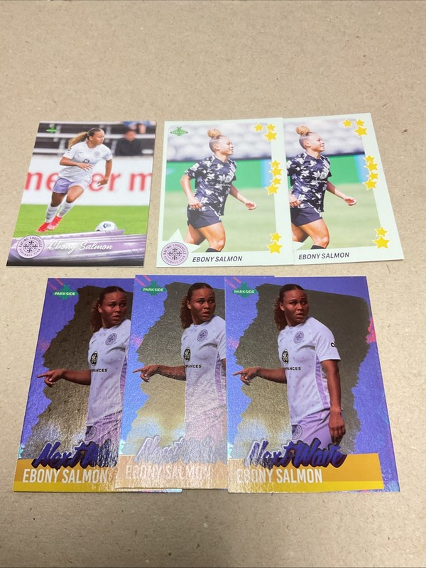 2021 Parkside NWSL Louisville Ebony Salmon Common Star Game New Wave (7) Card