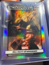2026 Topps Chrome Marvel Comics Meanwhile Refractor  Hell Hulk&rsquo;s 1st Appearance