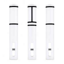 FROZTIVA 16cm Valve Rods for Soft Serve Ice Cream 16cm, White and Black