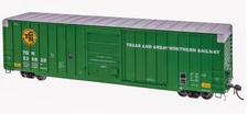 Homeshops Exactrail Berwick 7580 Boxcar freelance railroad Texas & Great Norther