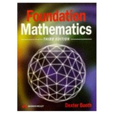 Foundation Mathematics (Modern Applications of ... by Booth, Dexter J. Paperback