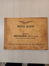 Catalogo Pezzi Ricambio MOTO GUZZI ERCOLINO 192 CC ORIGINALE No Vespa Lambretta