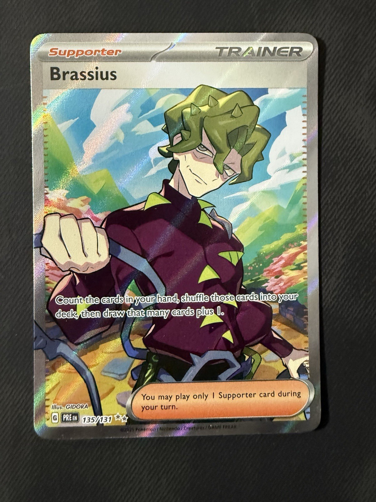 Brassius 135/131 SV: Prismatic Evolutions Ultra Rare NM