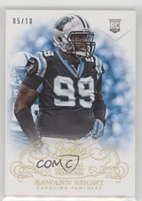 2013 Panini National Treasures Century Gold /10 Kawann Short #174 Rookie RC