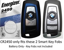 Remote Key Fob Battery For Bmw Smart Key - Energizer Cr2450