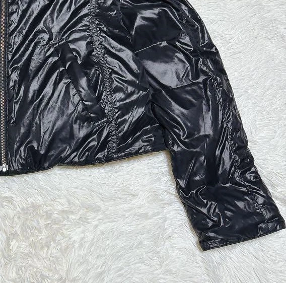 Burberry London Blue Label Hooded Reversible Puffer Jacket BK/36/VG LTD From JP - Image 4 of 4