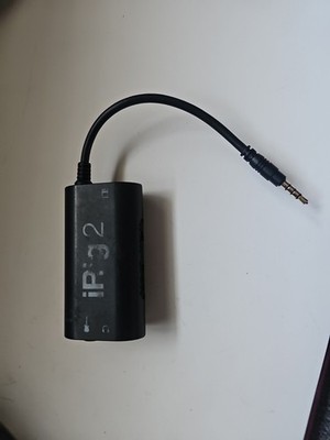 IK Multimedia iRig 2 Mobile Interface Gitarre DJ Streaming schwarz 3,5mm