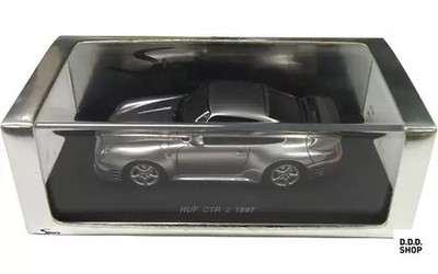 1/43 RUF CTR 2 1997 silber Miniatur Modellauto Diecast